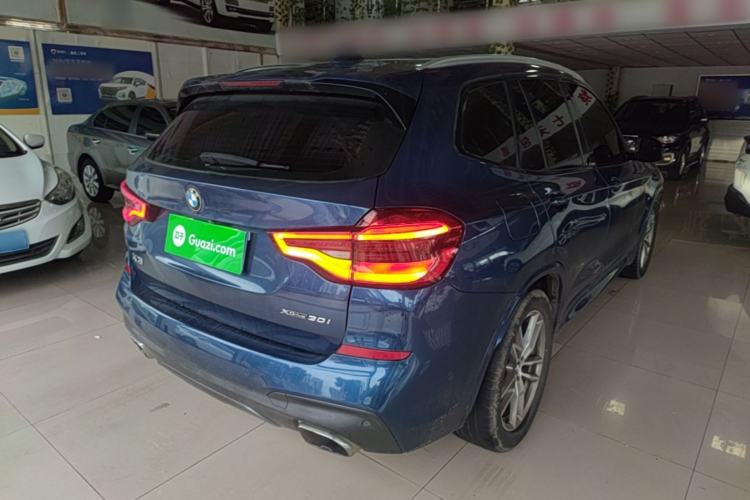 Used BMW X3 2018 xDrive30i Luxury Model M Sport Package China V Rear Right 45 Deg