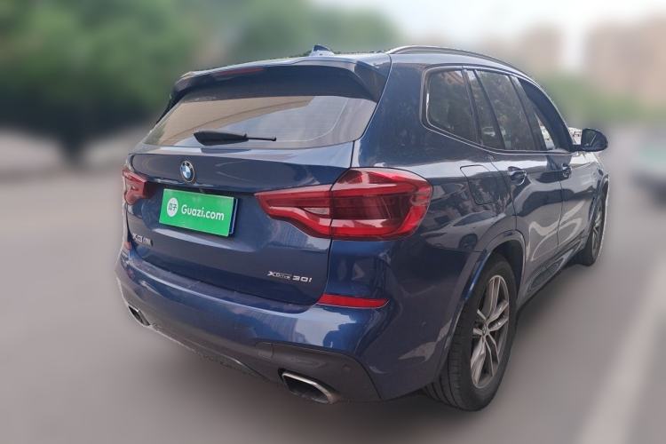 Used BMW X3 2018 xDrive25i M Sport Package China V Rear Right 45 Deg
