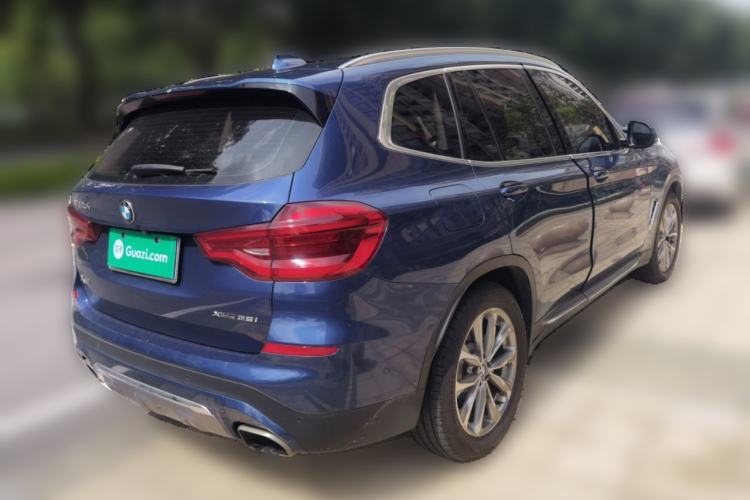 Used BMW X3 2018 xDrive25i Luxury Package China VI Emission Standard Rear Right 45 Deg