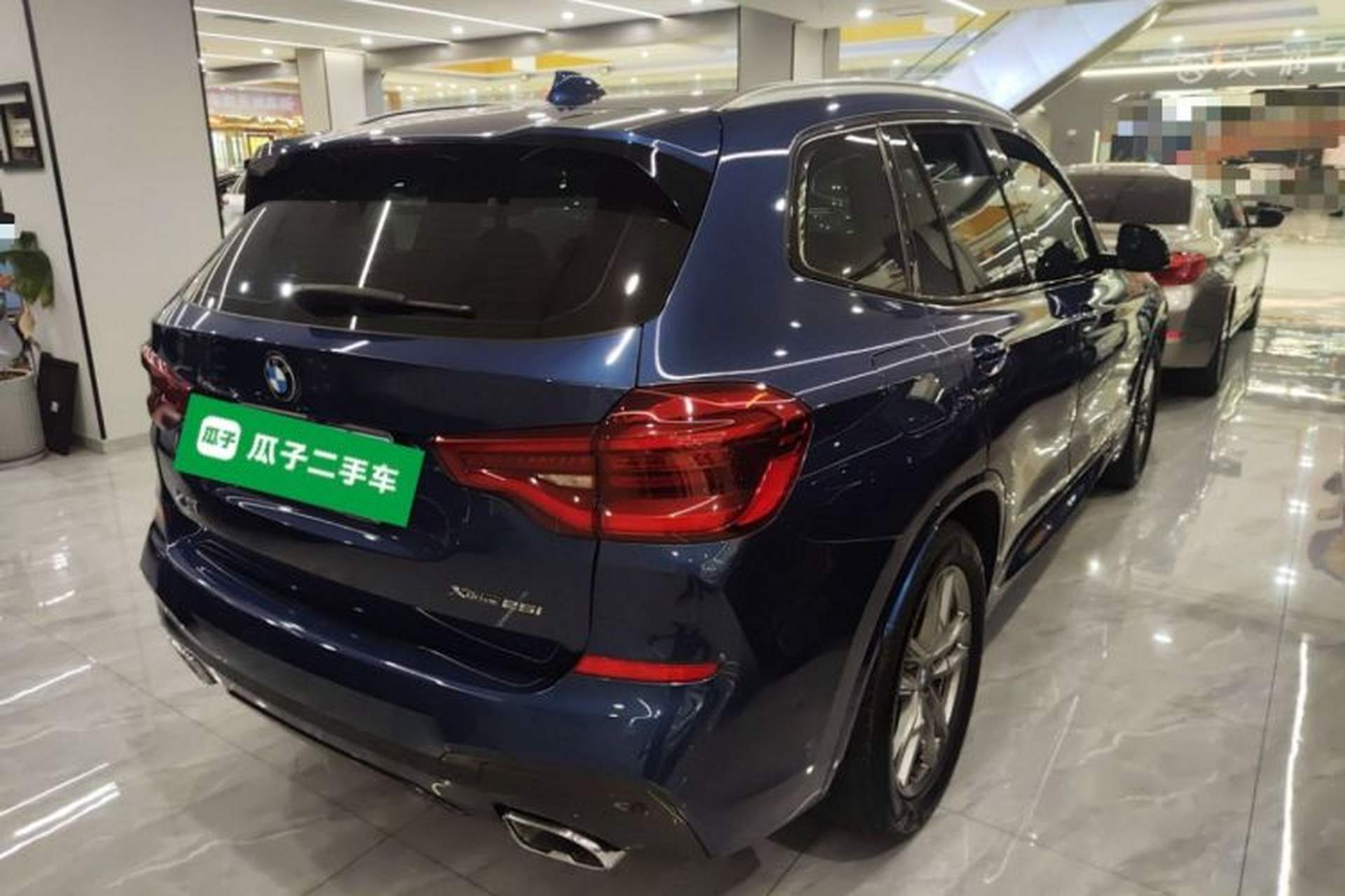 Used BMW X3 2018 xDrive25i M Sport Package China VI Rear Right 45 Deg