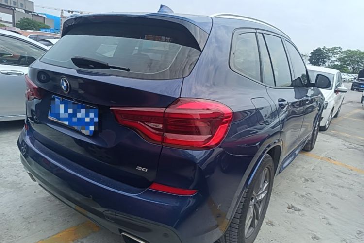Used BMW X3 2018 xDrive30i Luxury Edition M Sport Package China VI Rear Right 45 Deg