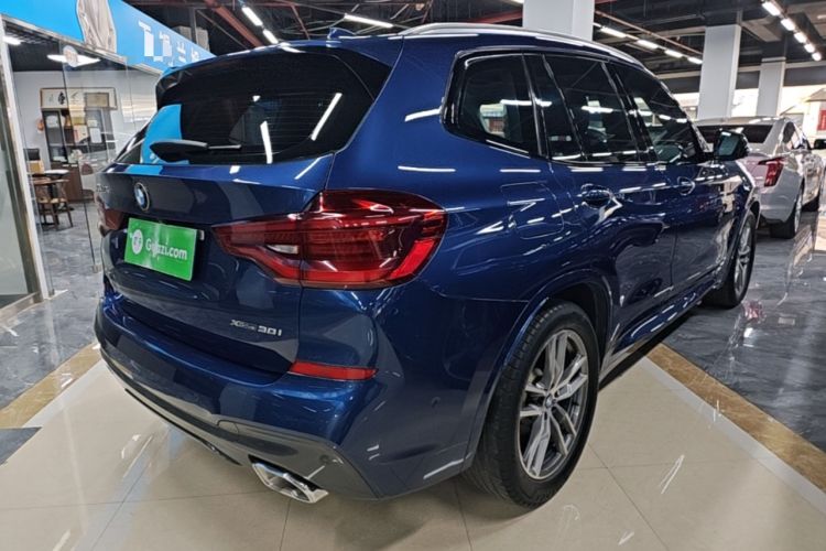 Used BMW X3 2018 xDrive30i Luxury Edition M Sport Package China VI Rear Right 45 Deg