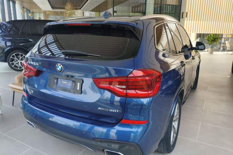 Used BMW X3 2018 xDrive30i Luxury Model M Sport Package China V Rear Right 45 Deg