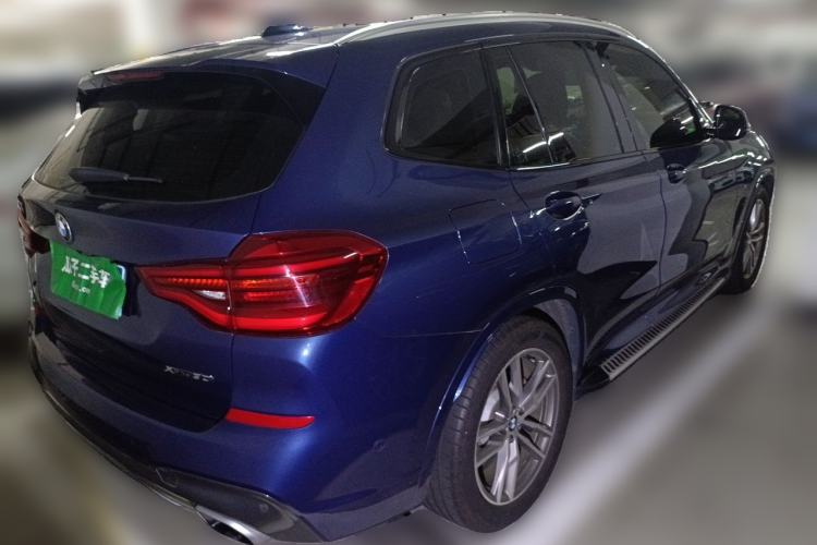 Used BMW X3 2018 xDrive30i Luxury Edition M Sport Package China VI Rear Right 45 Deg