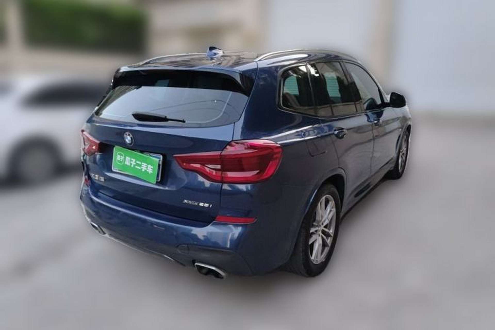 Used BMW X3 2018 xDrive28i M Sport Package China V Emission Standard Rear Right 45 Deg
