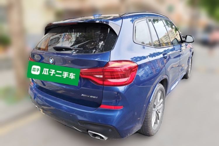 Used BMW X3 2018 xDrive25i M Sport Package China V Rear Right 45 Deg