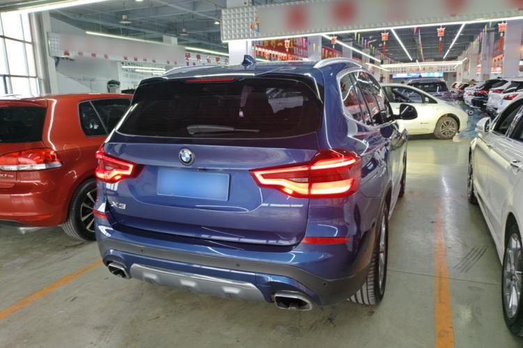 Used BMW X3 2018 xDrive25i Luxury Package China VI Emission Standard Rear Right 45 Deg