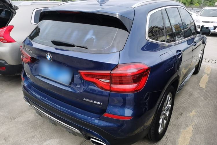 Used BMW X3 2018 xDrive25i Luxury Package China VI Emission Standard Rear Right 45 Deg