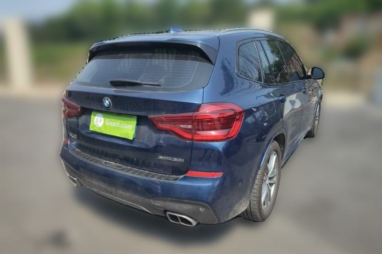 Used BMW X3 2018 xDrive30i Luxury Model M Sport Package China V Rear Right 45 Deg