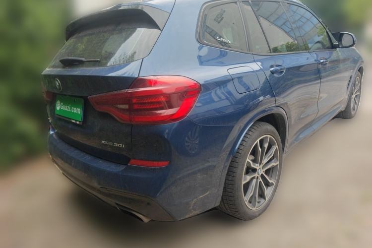 Used BMW X3 2018 xDrive30i Luxury Model with M Sport Package China V Emission Standard Rear Right 45 Deg