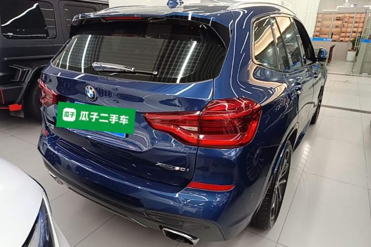 Used BMW X3 2018 xDrive30i Luxury Edition M Sport Package China VI Rear Right 45 Deg