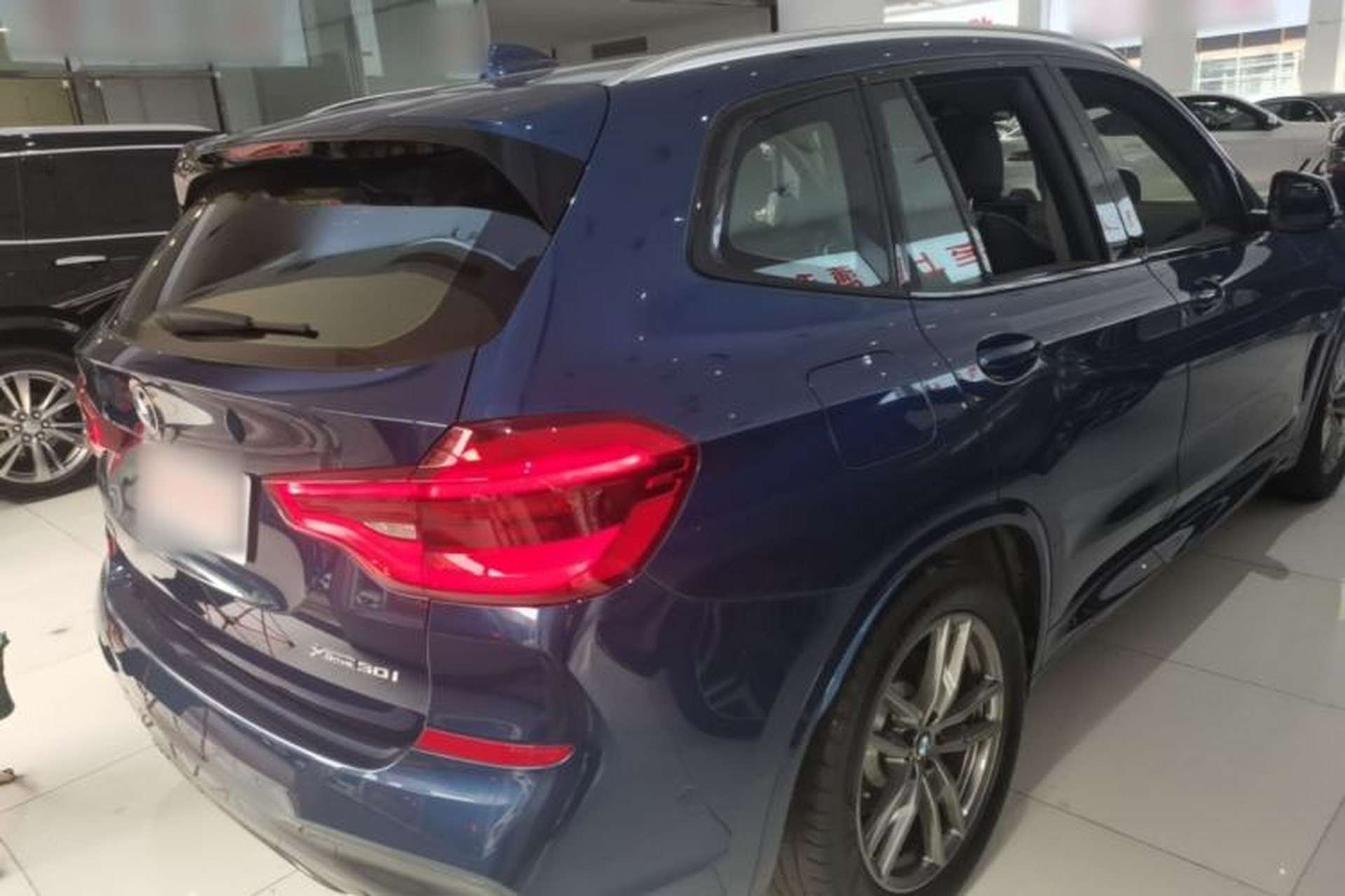 Used BMW X3 2018 xDrive30i Luxury Edition M Sport Package China VI Rear Right 45 Deg