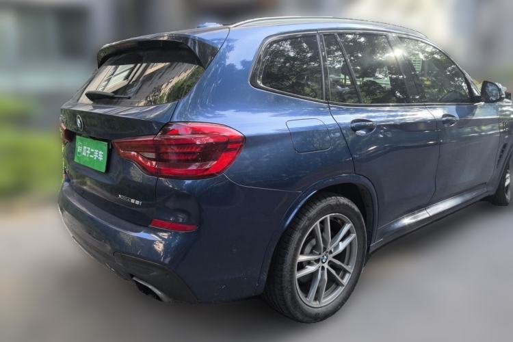 Used BMW X3 2018 xDrive28i M Sport Package China V Emission Standard Rear Right 45 Deg