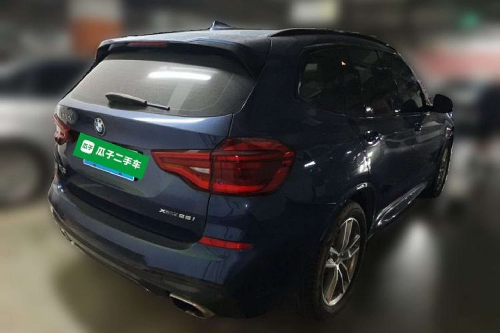 Used BMW X3 2018 xDrive25i M Sport Package China V Rear Right 45 Deg