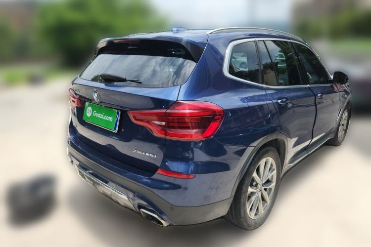 Used BMW X3 2018 xDrive25i Luxury Package China V Rear Right 45 Deg