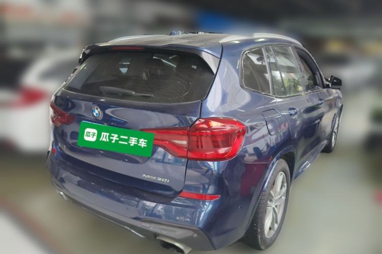 Used BMW X3 2018 xDrive30i Luxury Model M Sport Package China V Rear Right 45 Deg