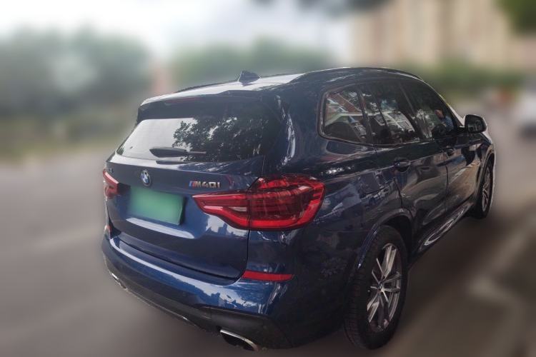 Used BMW X3 2018 xDrive30i Luxury Edition M Sport Package China VI Rear Right 45 Deg