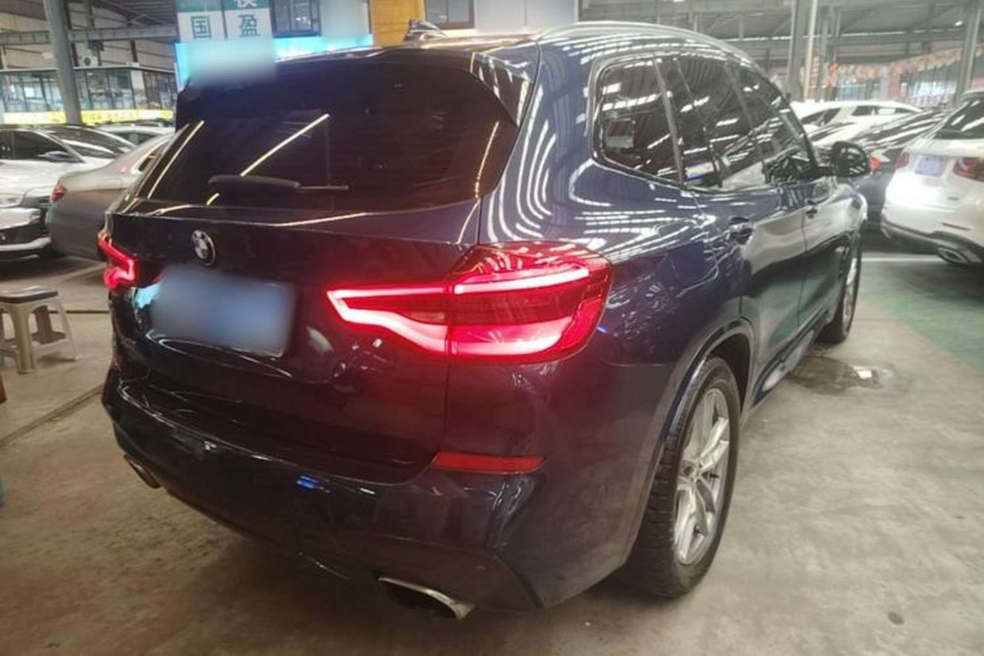 Used BMW X3 2018 xDrive25i M Sport Package China V Rear Right 45 Deg