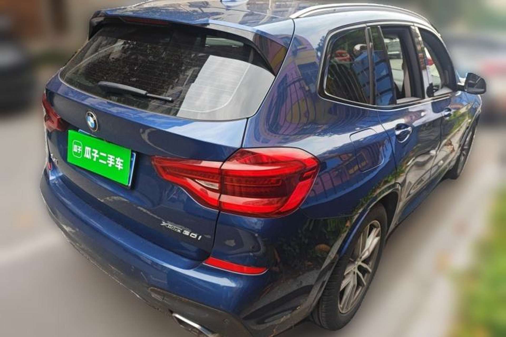 Used BMW X3 2018 xDrive30i Luxury Edition M Sport Package China VI Rear Right 45 Deg