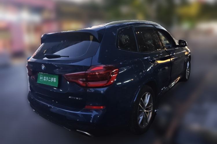 Used BMW X3 2018 xDrive30i Luxury Edition M Sport Package China VI Rear Right 45 Deg
