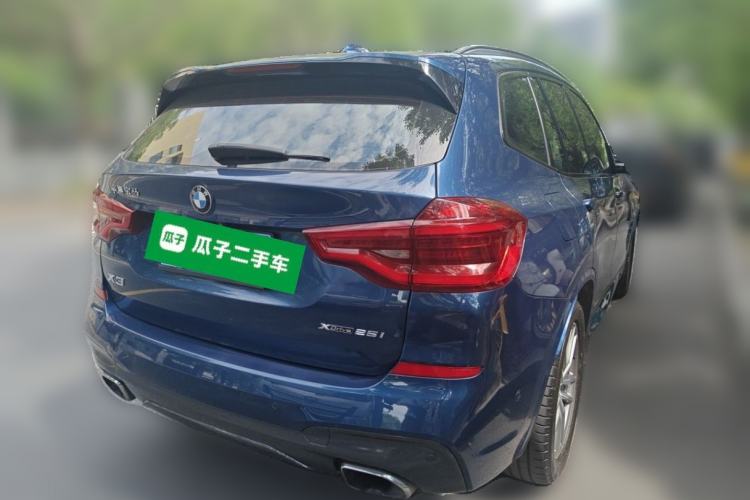 Used BMW X3 2018 xDrive25i M Sport Package China VI Rear Right 45 Deg