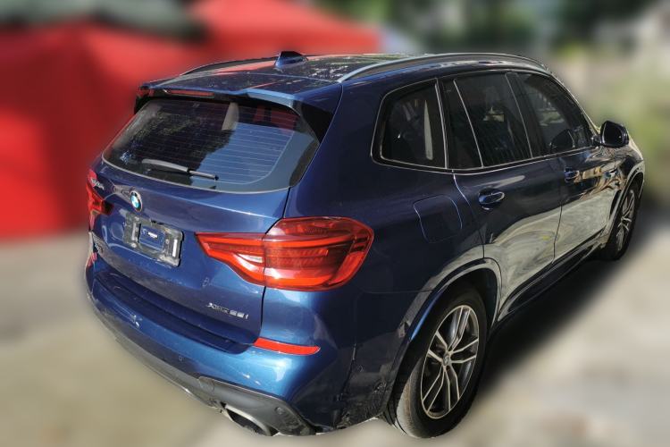 Used BMW X3 2018 xDrive28i M Sport Package China V Emission Standard Rear Right 45 Deg