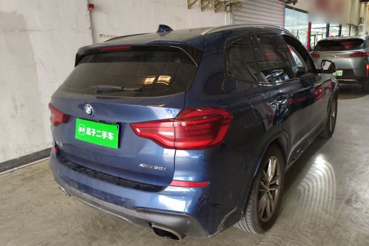 Used BMW X3 2018 xDrive30i Luxury Edition M Sport Package China VI Rear Right 45 Deg