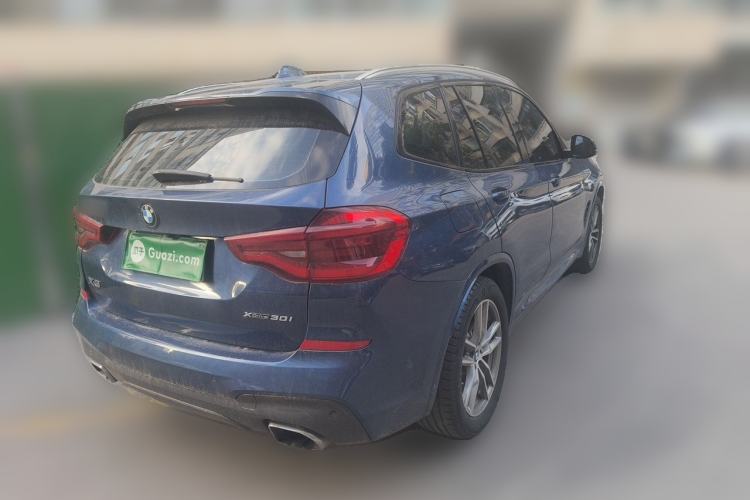 Used BMW X3 2018 xDrive30i Luxury Model M Sport Package China V Rear Right 45 Deg