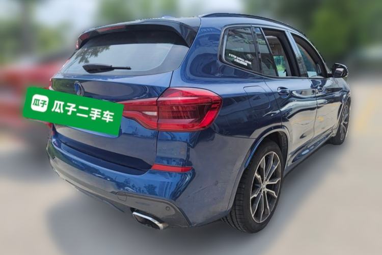 Used BMW X3 2018 xDrive30i Luxury Model with M Sport Package China V Emission Standard Rear Right 45 Deg