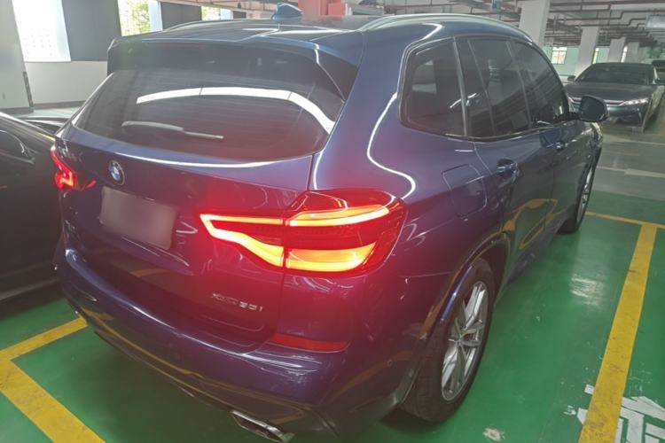 Used BMW X3 2018 xDrive30i Luxury Edition M Sport Package China VI Rear Right 45 Deg