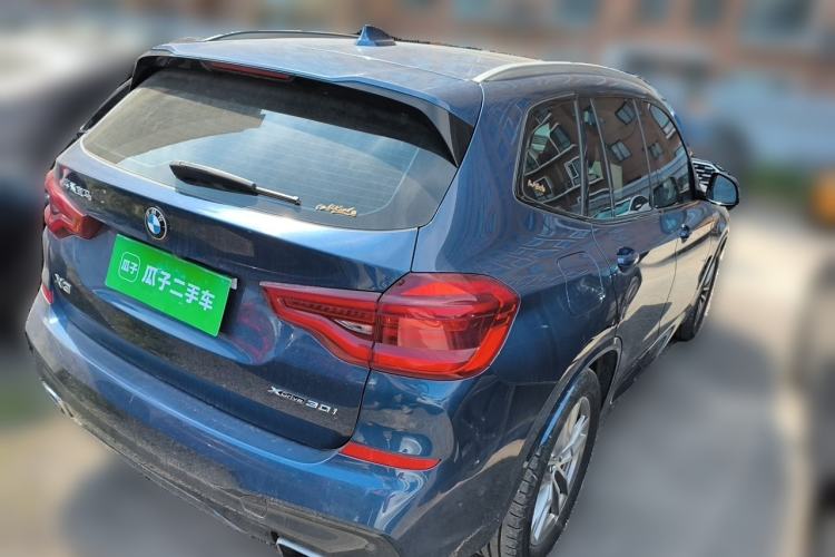 Used BMW X3 2018 xDrive30i Luxury Edition M Sport Package China VI Rear Right 45 Deg