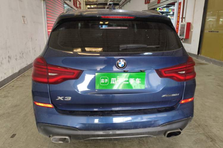 Used BMW X3 2018 xDrive30i Luxury Edition M Sport Package China VI Rear