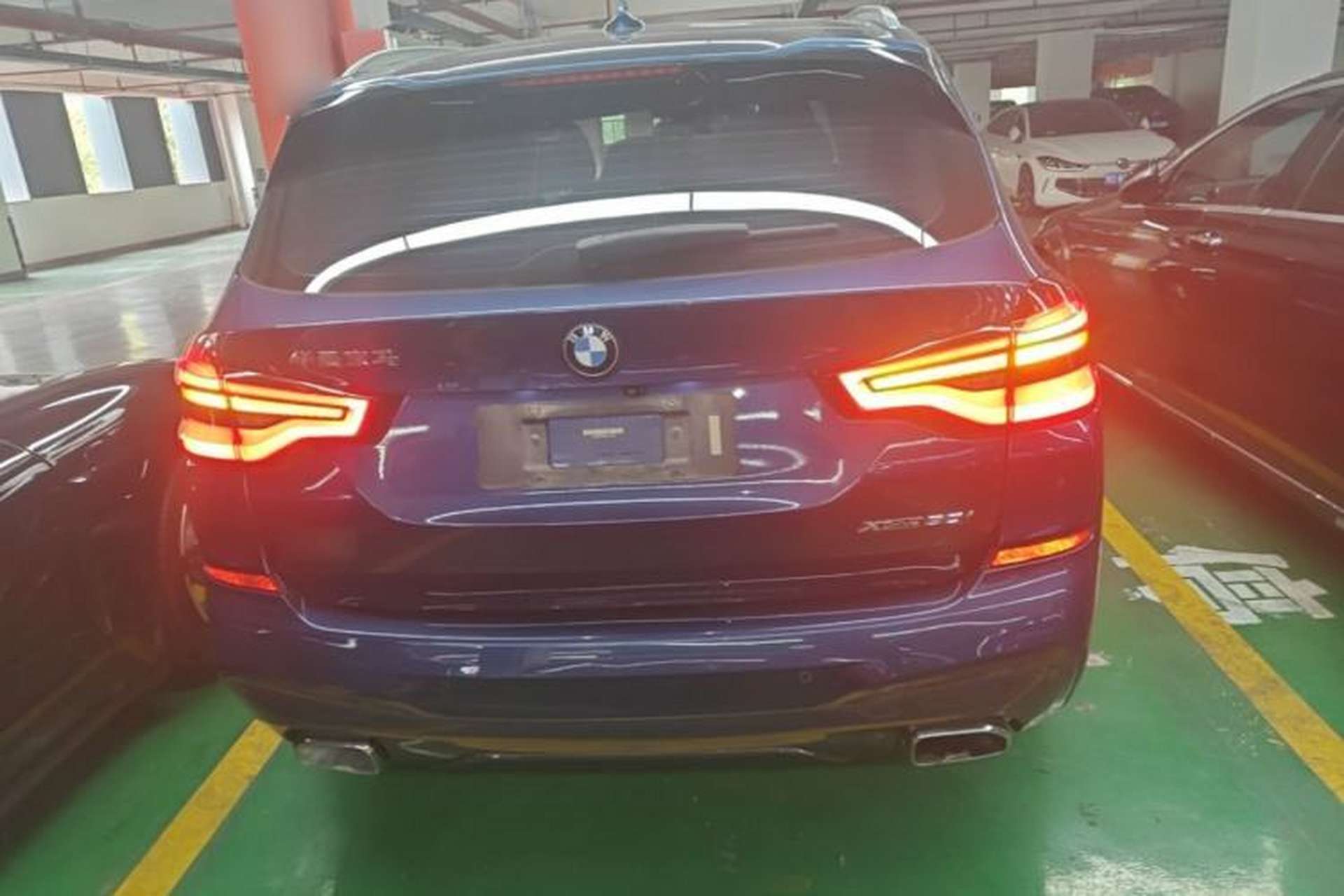 Used BMW X3 2018 xDrive30i Luxury Edition M Sport Package China VI Rear