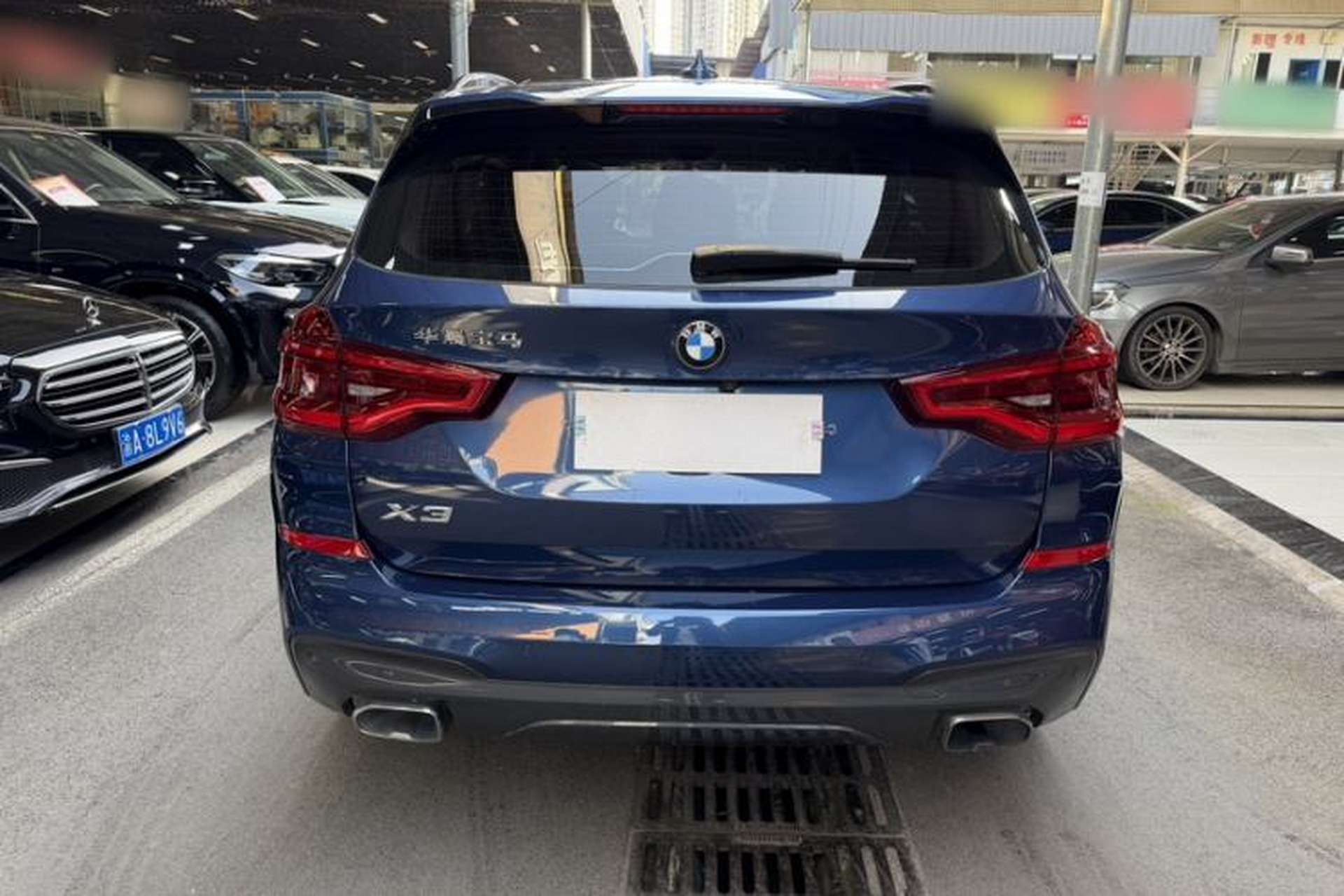 Used BMW X3 2018 xDrive30i Luxury Model with M Sport Package China V Emission Standard Roof