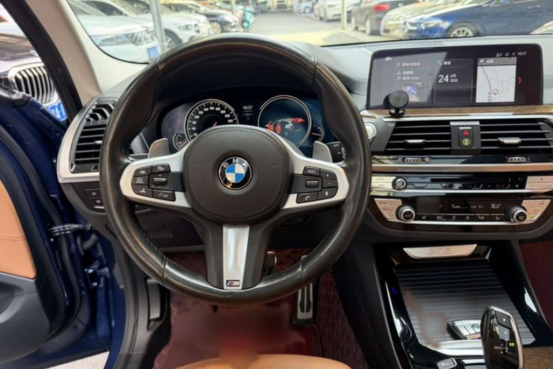Used BMW X3 2018 xDrive30i Luxury Model with M Sport Package China V Emission Standard Steering Wheel