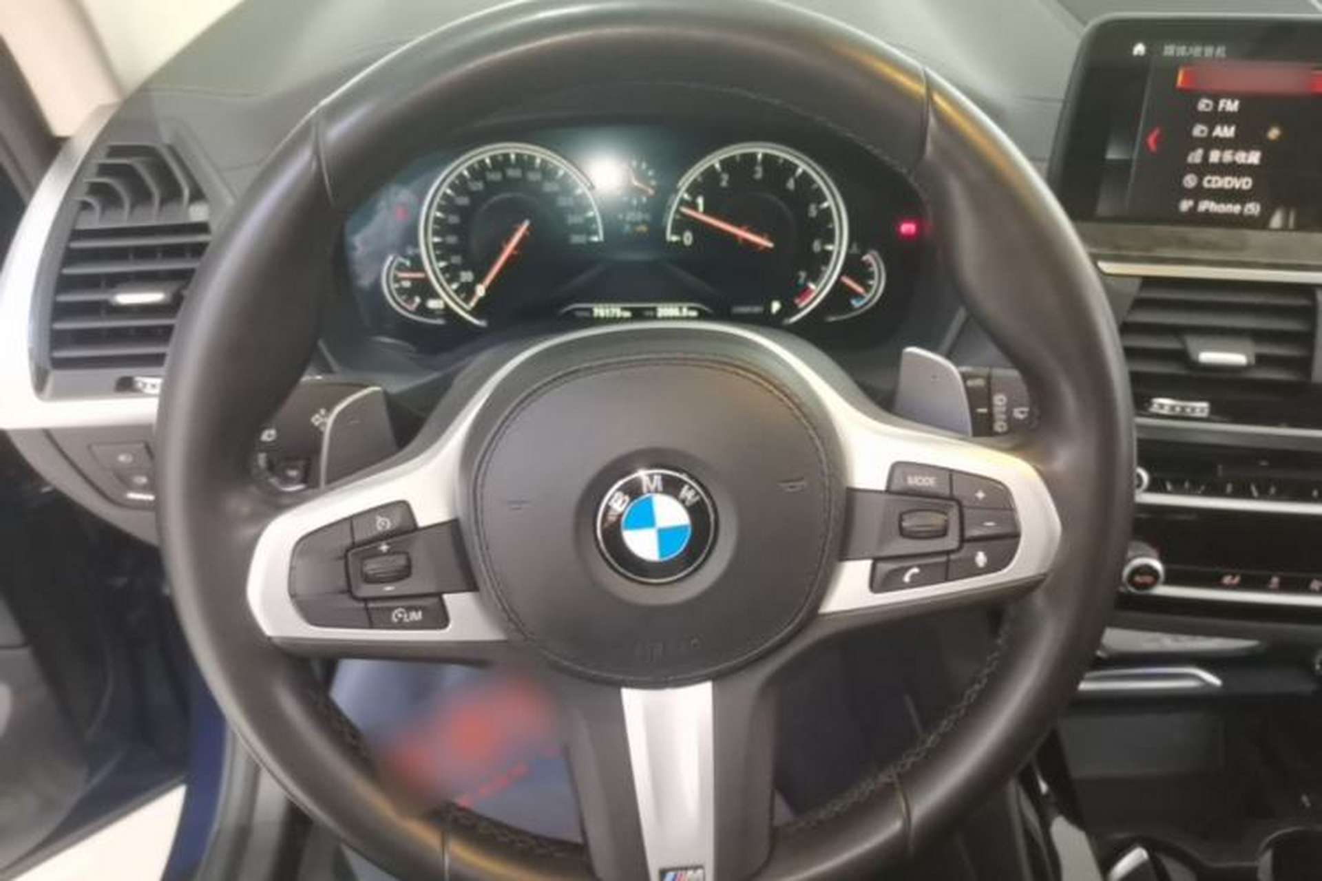 Used BMW X3 2018 xDrive30i Luxury Edition M Sport Package China VI Steering Wheel