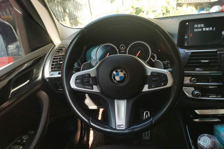 Used BMW X3 2018 xDrive28i M Sport Package China V Emission Standard Steering Wheel