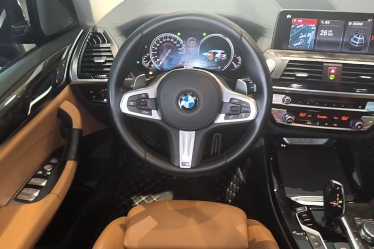 Used BMW X3 2018 xDrive30i Luxury Edition M Sport Package China VI Steering Wheel