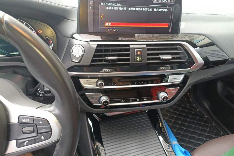 Used BMW X3 2018 xDrive25i M Sport Package China VI Audio And AC Panel