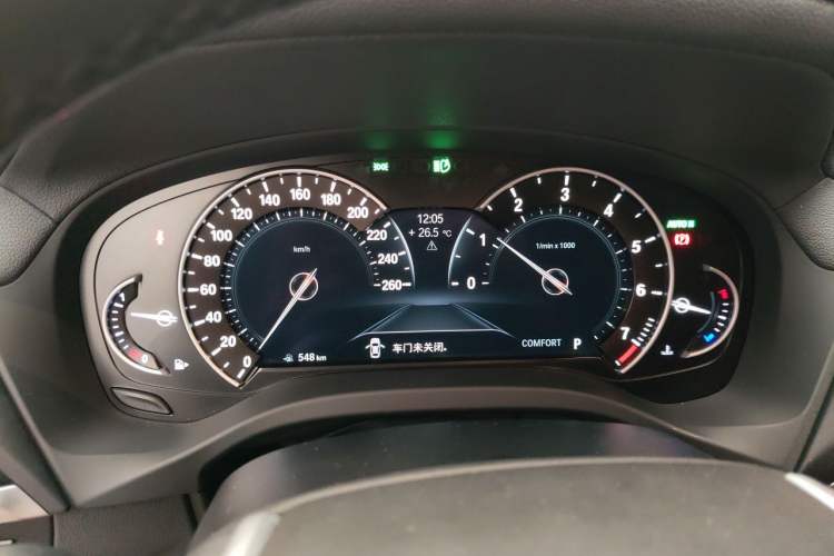 Used BMW X3 2018 xDrive25i Luxury Package China VI Emission Standard Instrument Cluster