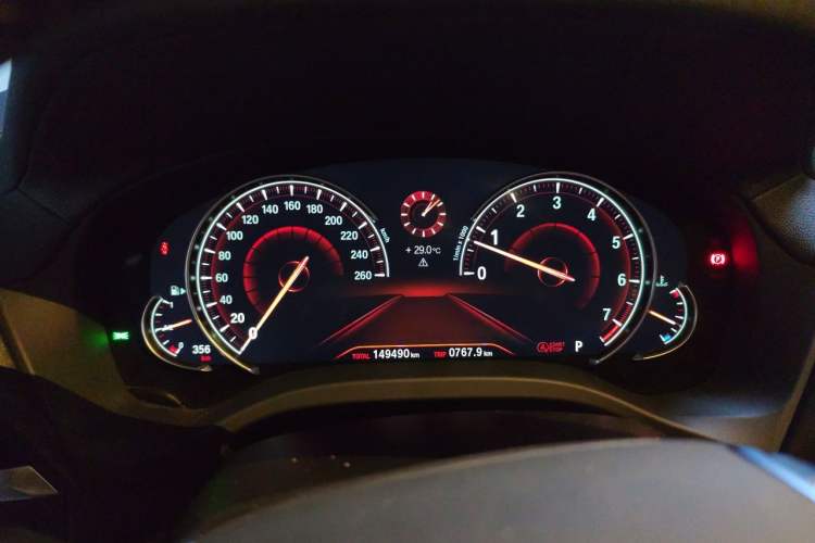 Used BMW X3 2018 xDrive28i Luxury Package China VI Emission Standard Instrument Cluster