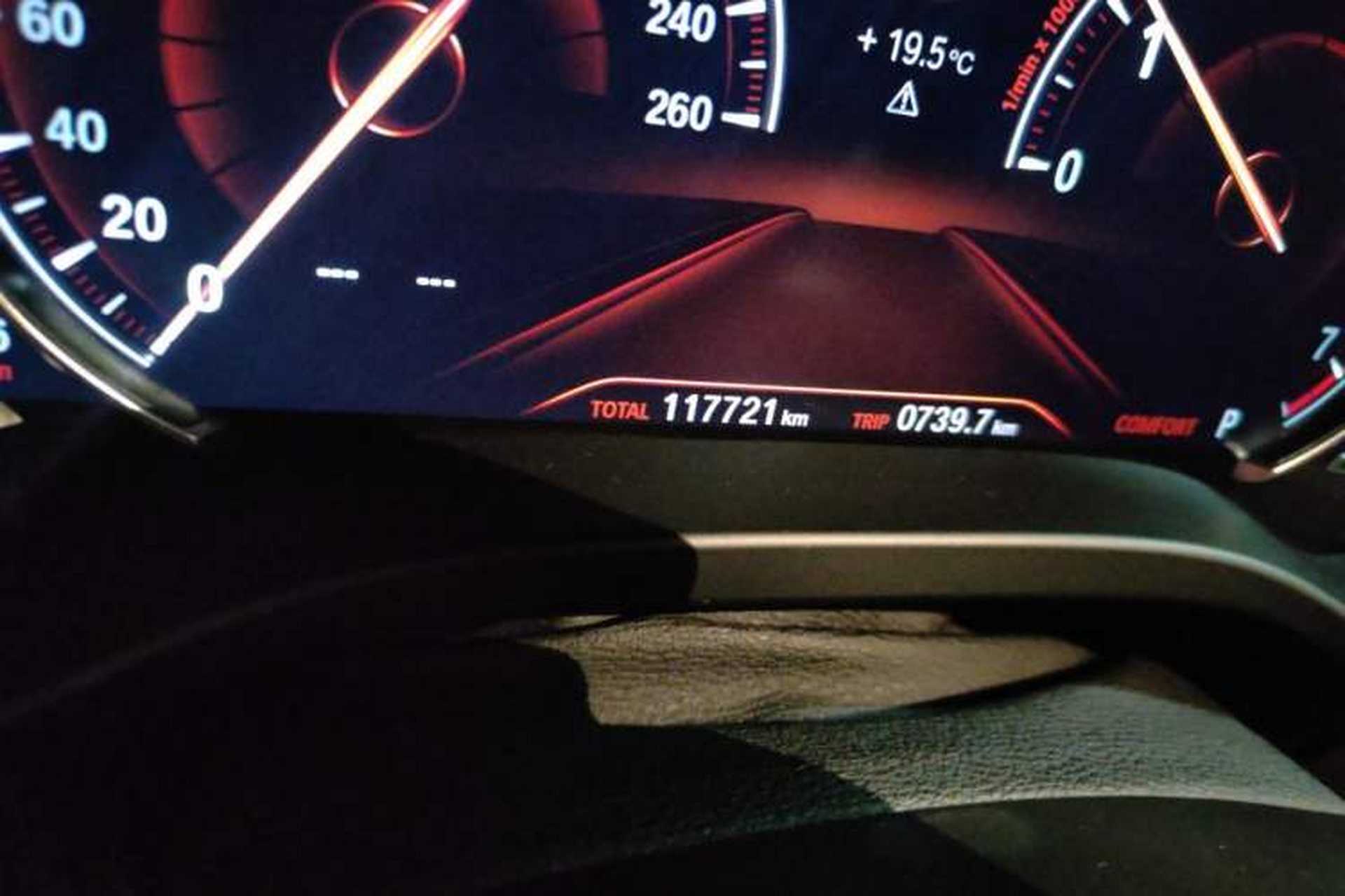 Used BMW X3 2018 xDrive30i Luxury Model M Sport Package China V Odometer Close Up