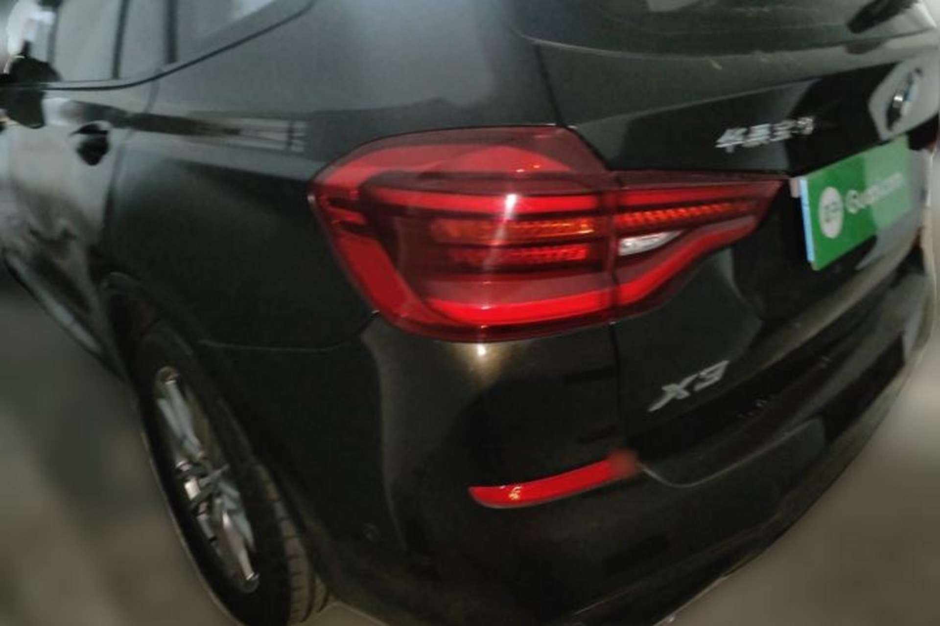 Used BMW X3 2018 xDrive30i Luxury Model M Sport Package China V Rear Left 45 Deg
