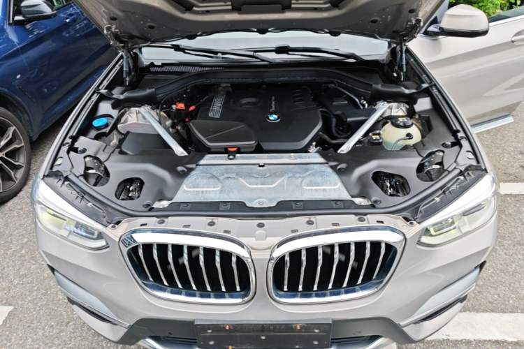 Used BMW X3 2018 xDrive25i Luxury Package China V Engine Bay