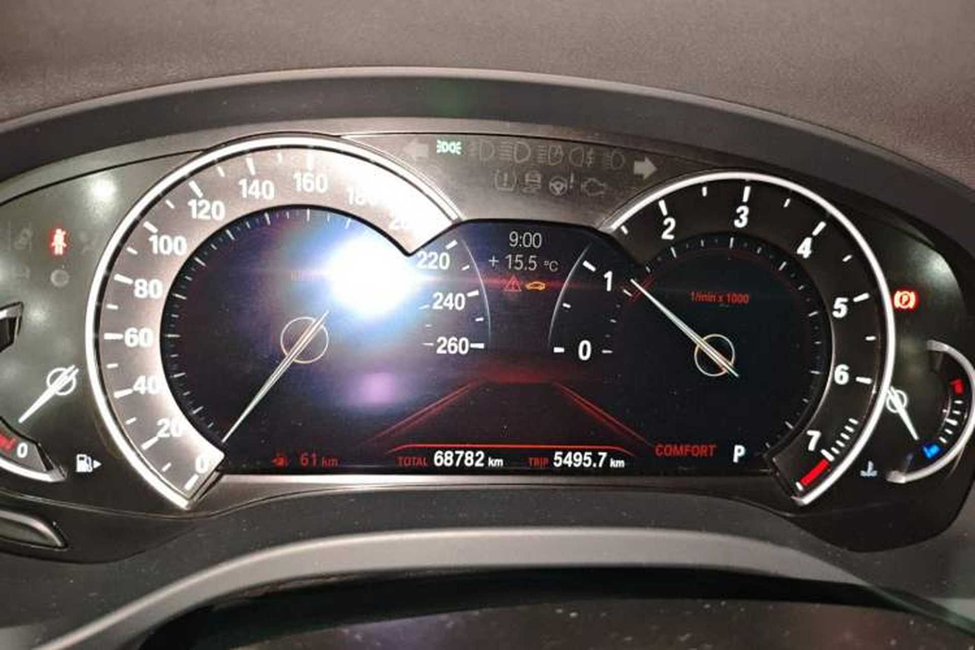 Used BMW X3 2018 xDrive25i Luxury Package China VI Emission Standard Instrument Cluster