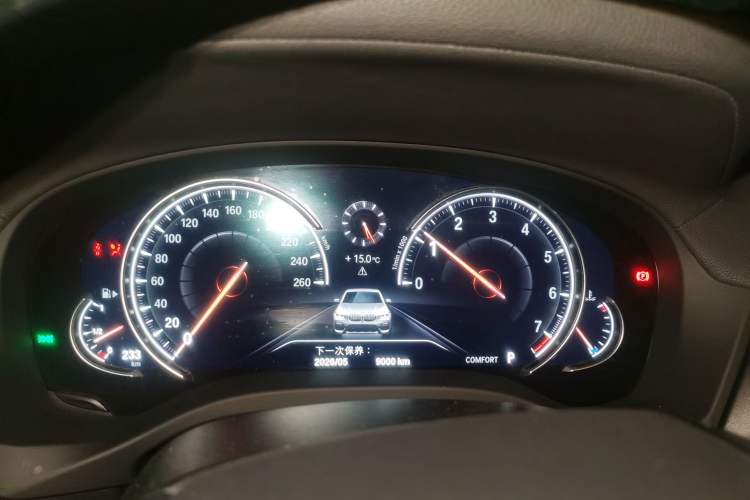 Used BMW X3 2018 xDrive28i Luxury Package China VI Emission Standard Instrument Cluster