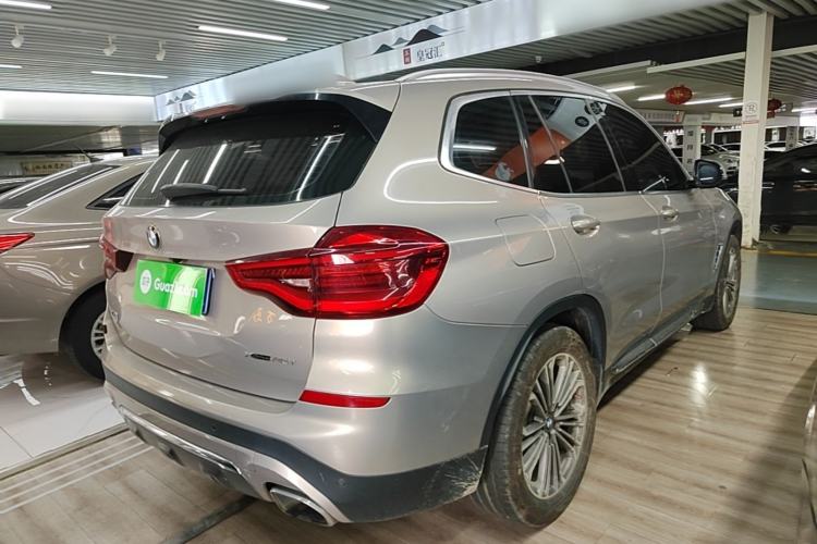 Used BMW X3 2018 xDrive28i Luxury Package China VI Emission Standard Rear Right 45 Deg