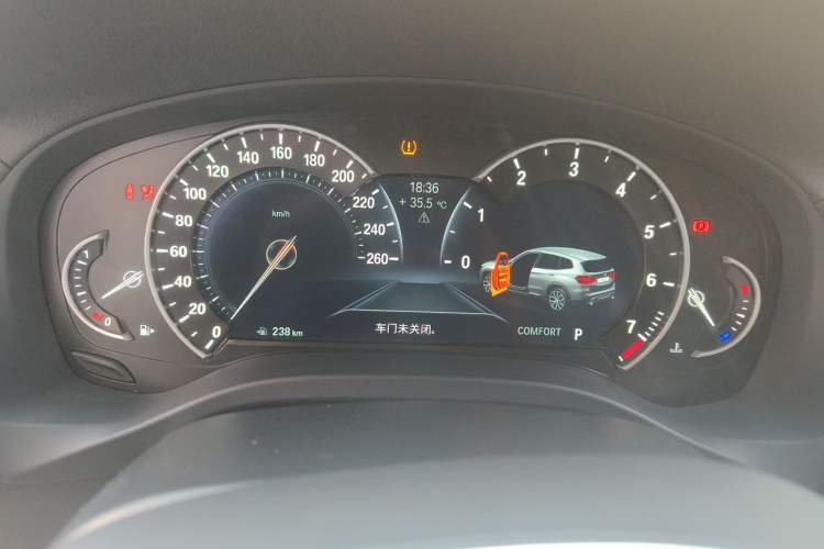 Used BMW X3 2018 xDrive25i M Sport Package China VI Instrument Cluster