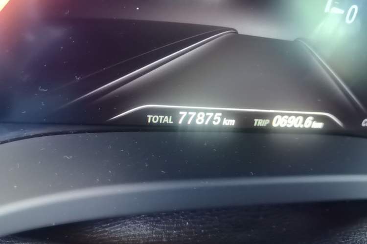 Used BMW X3 2018 xDrive28i M Sport Package China VI Odometer Close Up