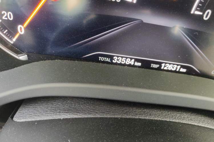 Used BMW X3 2018 xDrive28i M Sport Package China VI Odometer Close Up